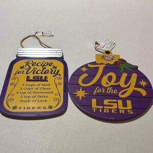 LSU Tigers Decorative Signs